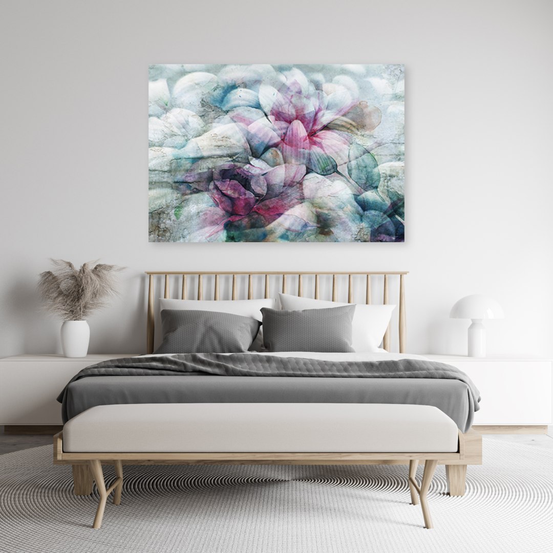 Emaga Obraz na płótnie, Kolorowe liście akwarela - 90x60